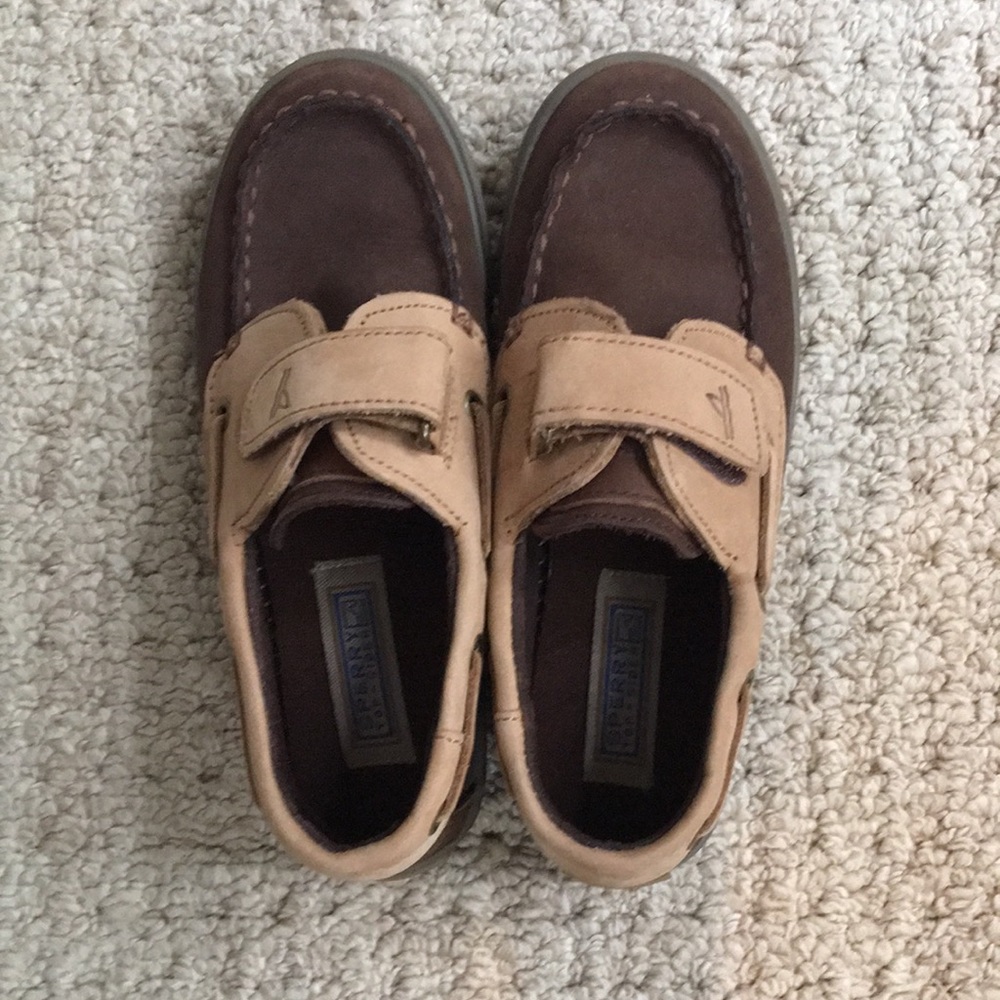NIB Boys Sperry Top-Sider Bal Harbour boat shoes